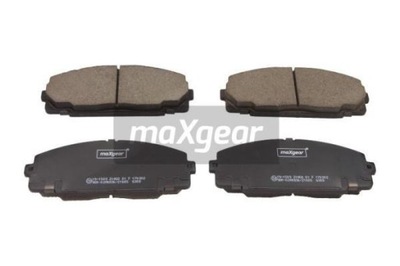 MAXGEAR 19-1509 ZAPATAS DE FRENADO PARTE DELANTERA TOYOTA HI-ACE  