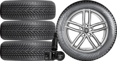 NUEVO RUEDAS INVIERNO TOYOTA CH-R NOKIAN 215/60R17+TPMS*2  