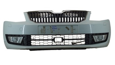 Бампер перед skoda octavia iii радар ls9r фото №1