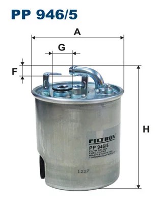 PP946/5 FILTRO COMBUSTIBLES  