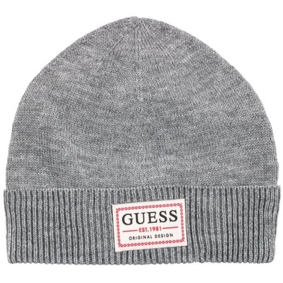 Czapka na Zimę Guess Cap AM9039WOL01-GRY Szara