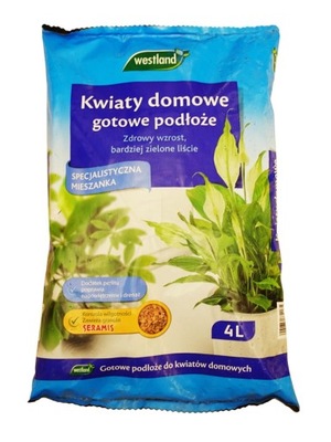 Podłoże do kwiatów domowych 4l WESTLAND