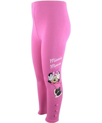 Legginsy Myszka Minnie różowe 104