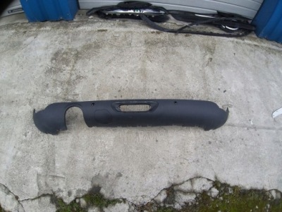 Mini one f55 - спойлер накладка бампера задня pdc фото №1