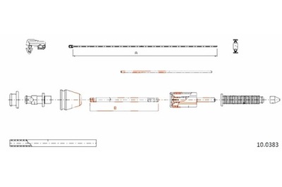 COFLE LYNAS DUJŲ COFLE 10.0383 RENAULT CLIO.KANGOO 98- 