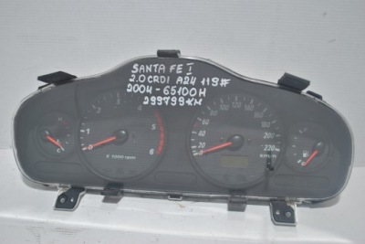 Счетчик приборы hyundai santa fe i 2.0 crdi 2004-65100h фото №1