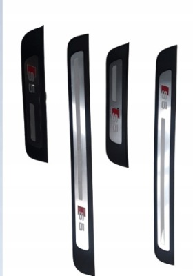 Молдинг накладка порог перед задняя audi s5 3.0tfsi фото №1