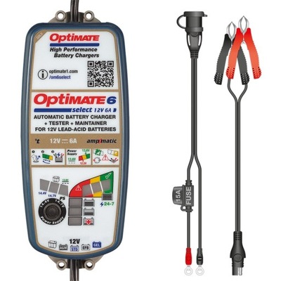 CHARGER TECMATE OPTIMATE 6 SELECT TM370  