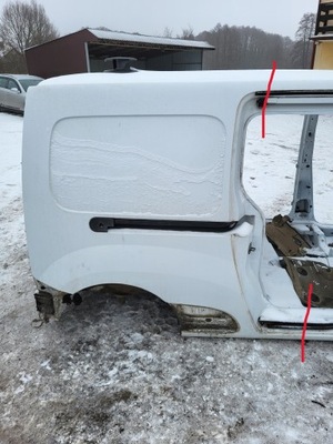 Kangoo ii lift 13-22 maxi pas задняя задний поддон пол крыло левый правый фото №1