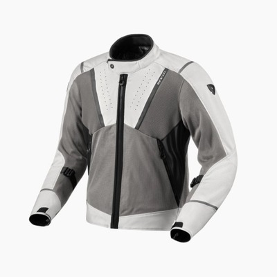 CHAQUETA MOTOCICLETA REV'IT! AIRWAVE 4 MESKA SREBRNO-ANTRACYTOWA TAMAÑO M  