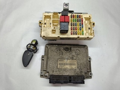 Блок керування кузов бортовий комп'ютер ecu ключ замок запалювання alfa romeo 147 1.9 jtd 8v фото №1