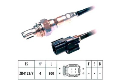 Facet датчик лямбда-зонд honda accord viii 2.0 i cu фото №1