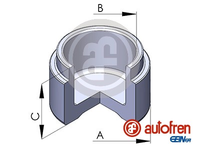 AUTOFREN SEINSA D025127 ПОРШЕНЬ, СУППОРТ ТОРМОЗА