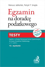 Egzamin na doradcę podatkowego. Testy