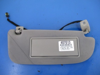 Peugeot 607 lift защита солнцезащитная правая фото №1