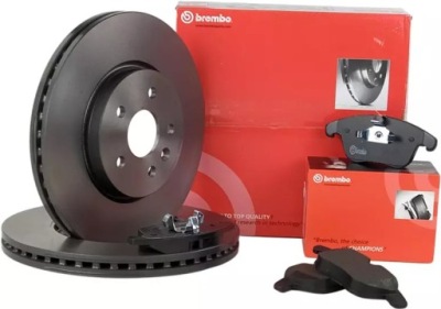 Brembo тормозные диски+ тормозные колодки перед volvo s90 v90 ii 296mm фото №1