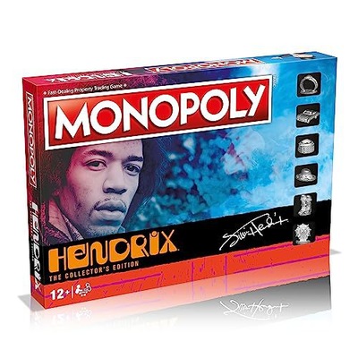 JIMI HENDRIX: JIMI HENDRIX MONOPOLY (GRA PLANSZOWA