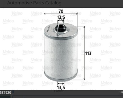 FILTRO COMBUSTIBLES DB 405D-809  