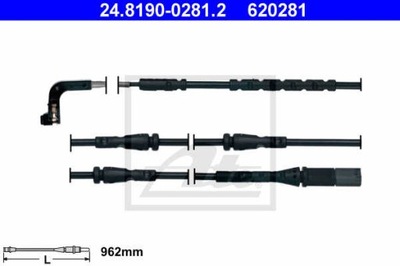 SENSOR ZAPATAS ATE 24.8190-0281.2 24819002812  