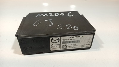 MAZDA 6 III GJ 2.2 D MODULE BCM KD45675X0C  