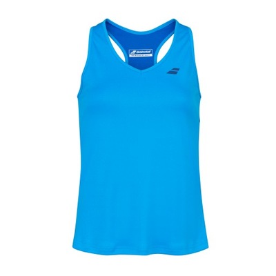 Koszulka tenisowa dziecięca Babolat niebieska 164