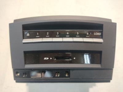 Mercedes s-klasa w221 lift радіо чейнджер comand sd be9031 2219002601 фото №1