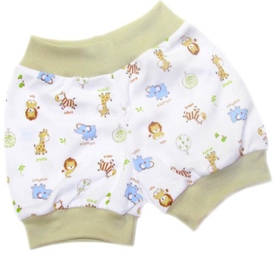 KRÓTKIE SPODENKI BLOOMERS MAJTUSIE NA LATO 74