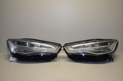 AUDI A6 C7 RESTYLING FAROS COMPLETO DIODO LUMINOSO LED 4G0941774H 4G0941773H NUEVO ORIGINAL  