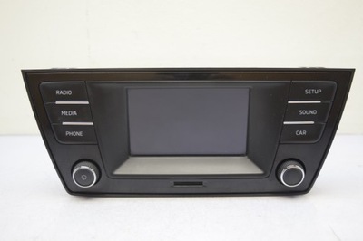 Skoda fabia iii радио заводской 6v0035871d фото №1