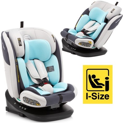 СИДІННЯ АВТОМОБІЛЬНИЙ I-SIZE 40-150CM SESTTINO OKTAGON PRO 0-36KG ISOFIX