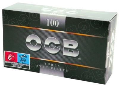 Gilzy papierosowe OCB 100szt