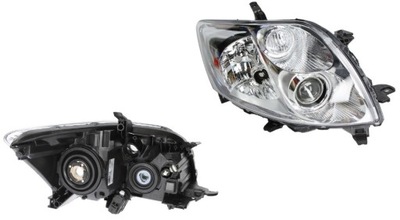 Фара лампа правый toyota auris e15 07-10 valeo фото №1