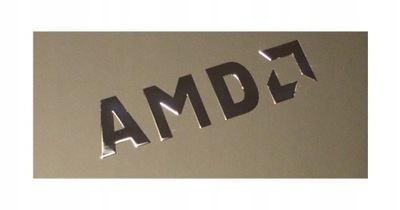Naklejka AMD LOGO Metal Edition 30 x 8 mm 168