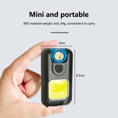 MINI KEYRING LIGHT AKUMUL-BLACK  