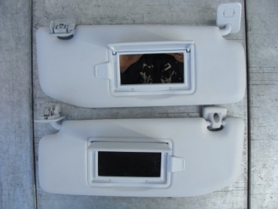 Защита солнцезащитная левая + правая peugeot 208 ii фото №1