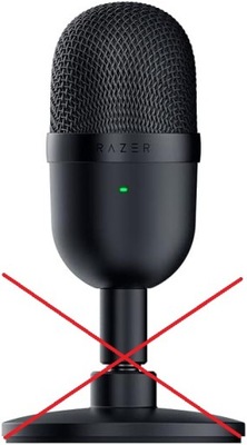 MIKROFON RAZER SEIREN MINI GAMING STREAMING Czarny