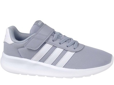 ADIDAS LITE RACER SZARE BUTY GUMKI RZEP DAMSKIE