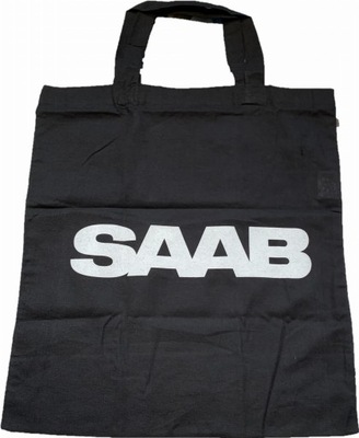 BOLSA BAG BAWELNA NEGRA ORIGINAL SAAB  