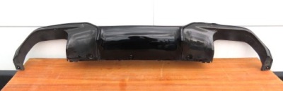 Накладка бампер задня bmw m8 f91 f92 f93 competition фото №1