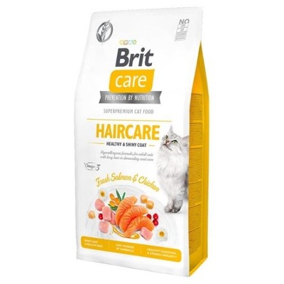 Brit Care Cat GF Haircare Healthy Shiny Coat 400g