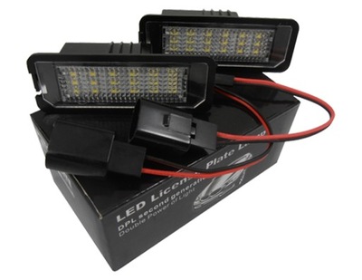 Фонари led номерного знака porsche 911 cayene cayman фото №1