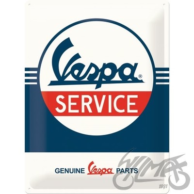 VALSTYBINIO NUMERIO LAIKYKLIS PLAKAT 30X40 VESPA SERVICE 23259 