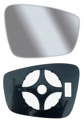 Вкладыш зеркало vw passat b7 usa sf+pl правое фото №1