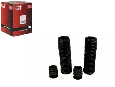 Комплект защита i отбойники амортизатора transporter hart фото №1