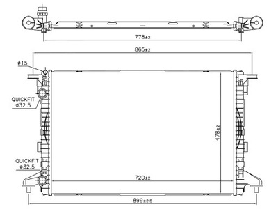 AUDI A5 B8 2020- RADUADOR 8W0121251K 478X720  