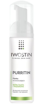 IWOSTIN Purritin, pianka oczyszczająca, 165 ml