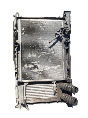 Комплект радиатор peugeot 307 1.6 hdi фото №1