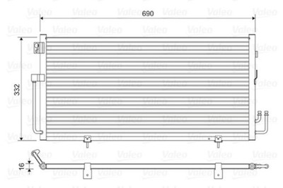 VALEO 814063 SKRAPLACZ, AIR CONDITIONING  