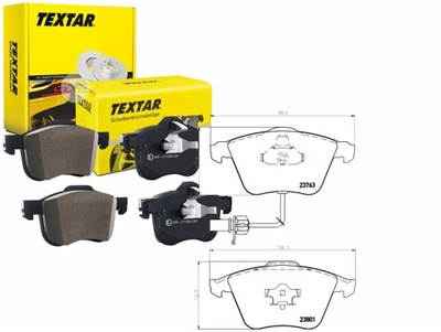 ZAPATAS DE FRENADO TEXTAR 4F0698151A 4E0698151F 4E06  