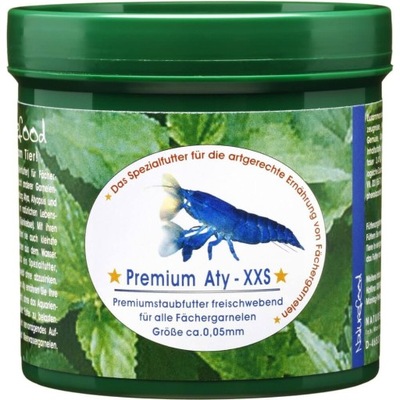 Naturefood Premium Aty XXS 130ml - 50g Pokarm dla krewetek